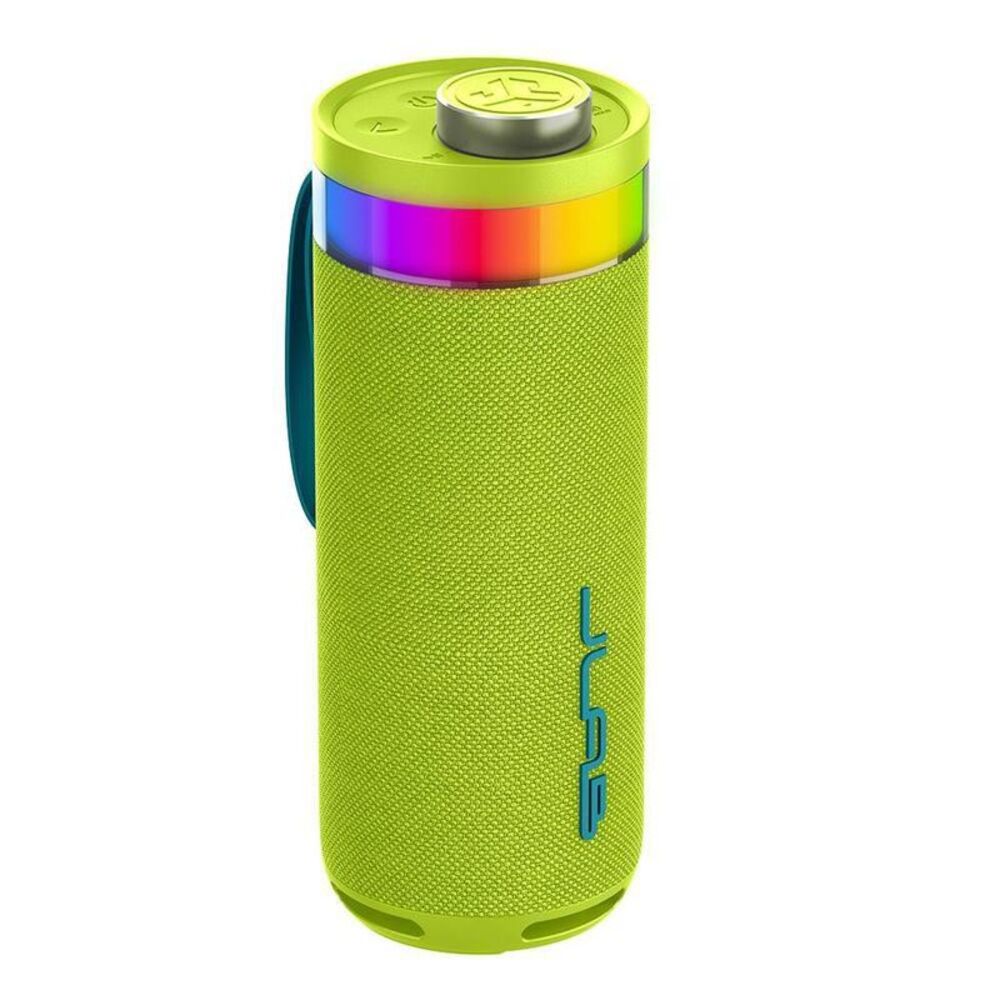 JLab Go Party Portable Speaker - Lime Green: Bluetooth Waterproof USB-C Charging